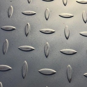 Mild steel checkrd