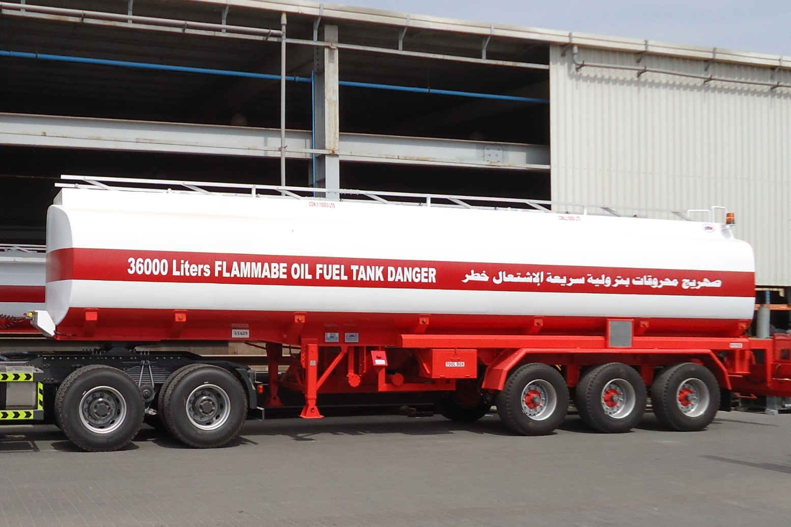 36000LTRS FUEL TANKER TRAILER