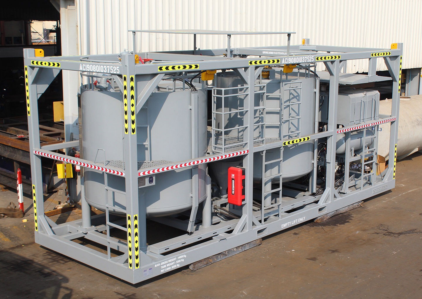 SKID MOUNTED BATCH MIXER